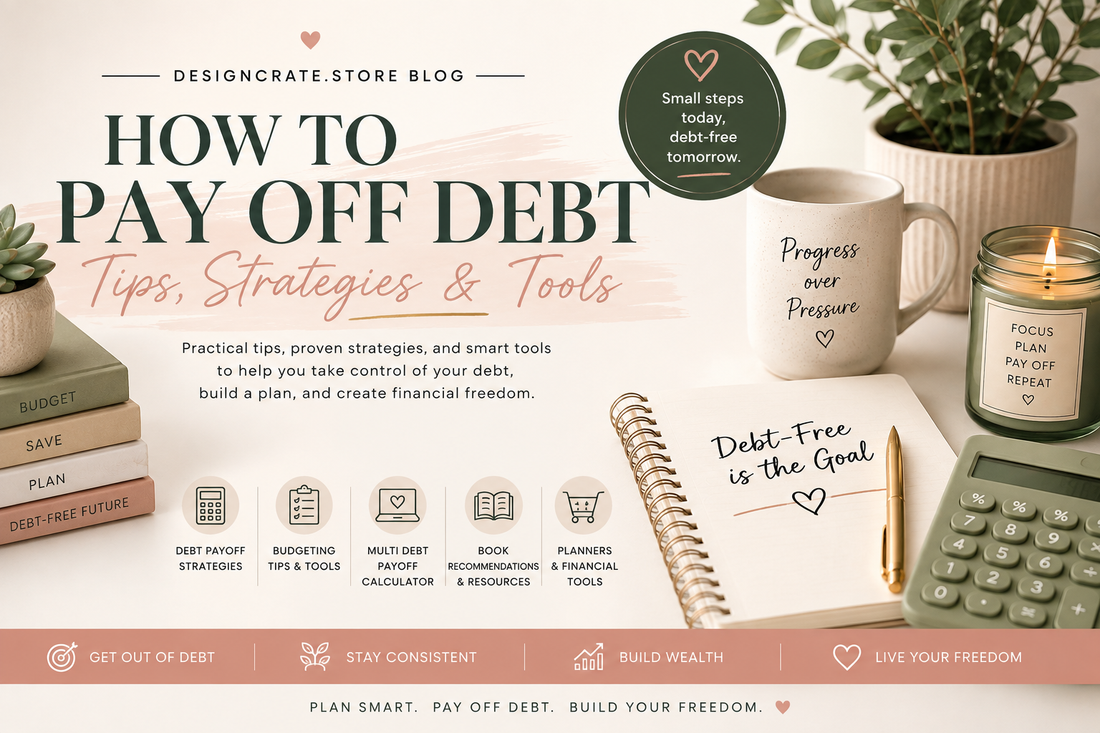 How to Pay Off Debt: A Simple, No-Overwhelm Plan( Plus a Pay Off Calculator)