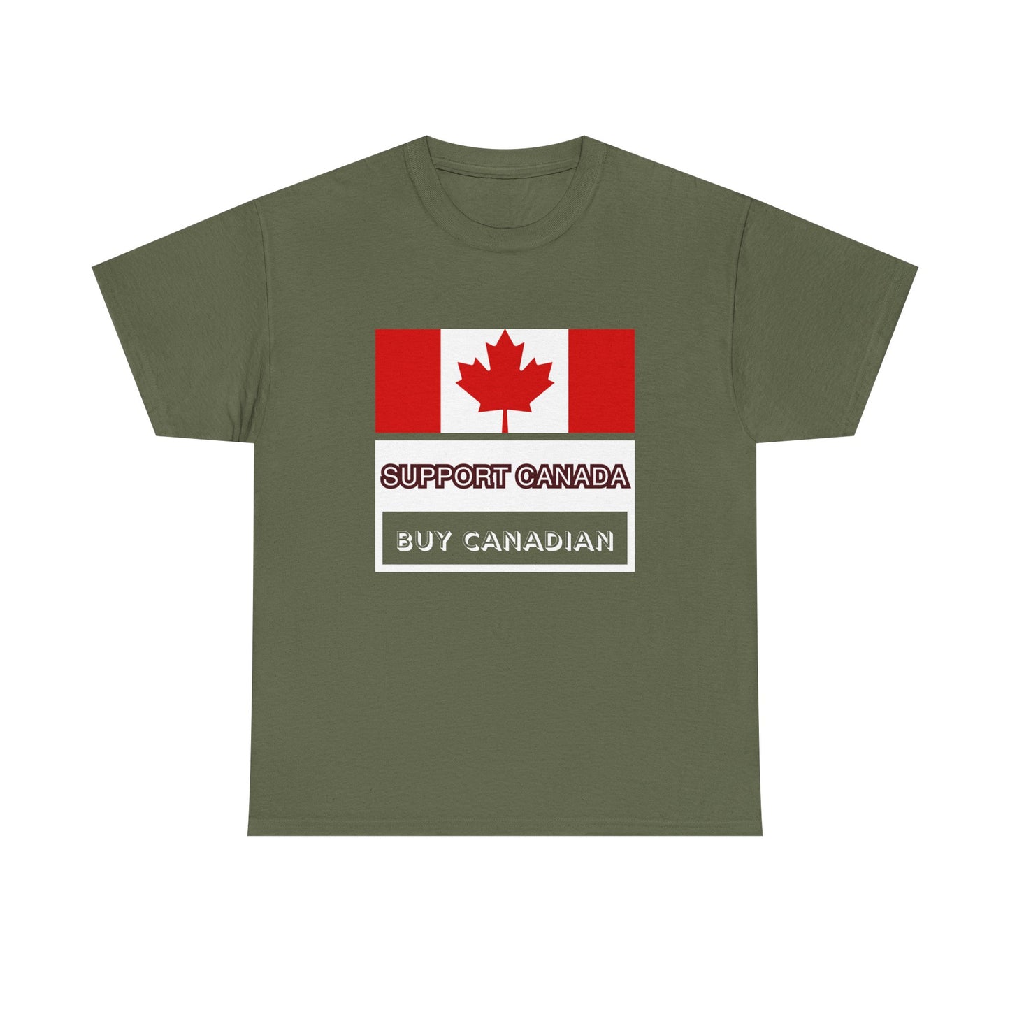 Made in Canada, Support Canada Buy Canadian Unisex Tee, Canadian Flag Apparel, Patriotic Gift, Maple Leaf Tee