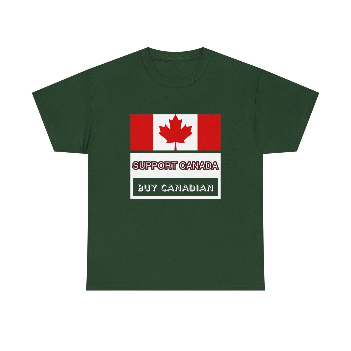 Made in Canada, Support Canada Buy Canadian Unisex Tee, Canadian Flag Apparel, Patriotic Gift, Maple Leaf Tee