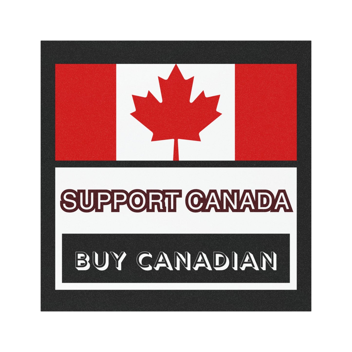 Made in Canada Car Magnet, Support Canada Car Decal, Buy Canadian Decal, Canada Pride Magnet, Proudly Made in Canada,Patriotic Car Accessory