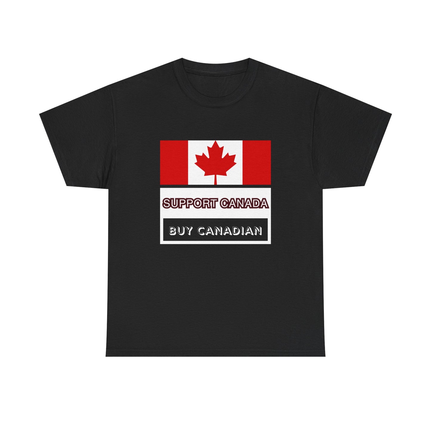 Made in Canada, Support Canada Buy Canadian Unisex Tee, Canadian Flag Apparel, Patriotic Gift, Maple Leaf Tee