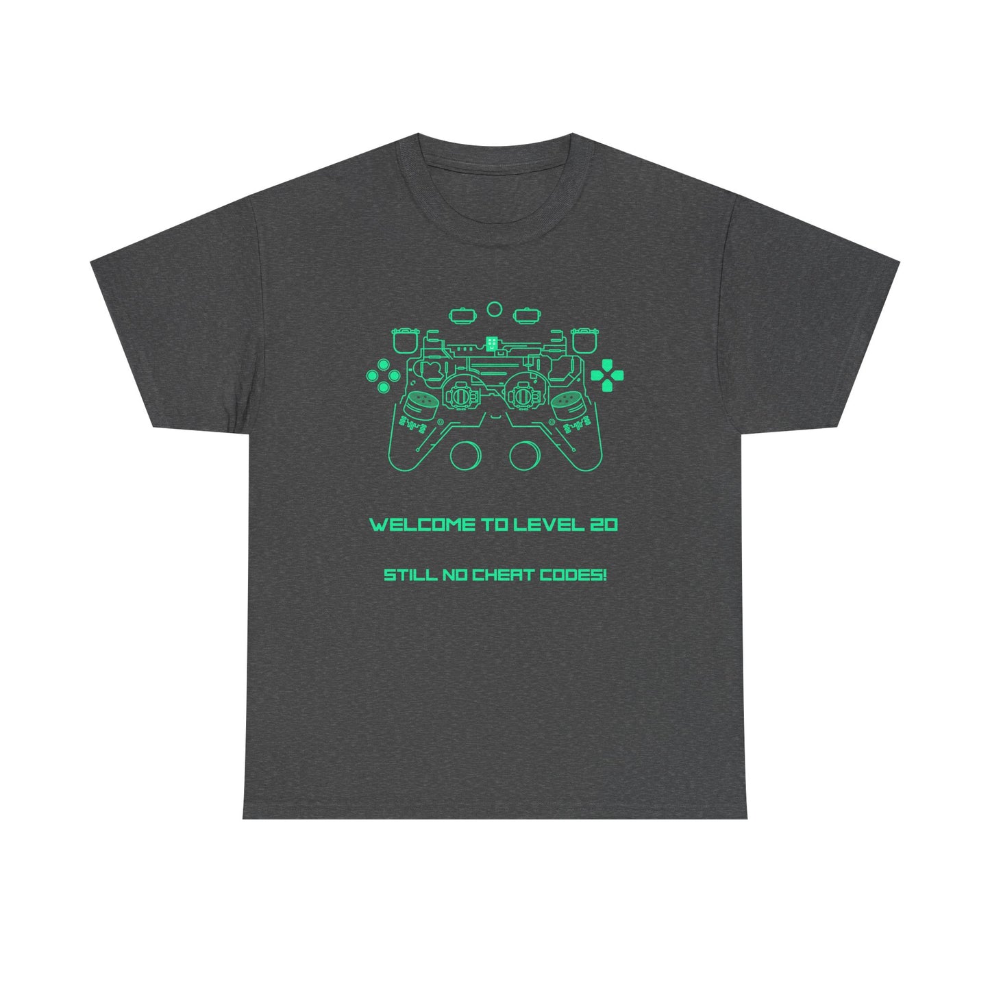 Gamer 20th Birthday Unisex Cotton Tee, 20th birthday shirt, level 20 unlocked, Turning 20 Birthday Gift, 20th birthday party Shirt