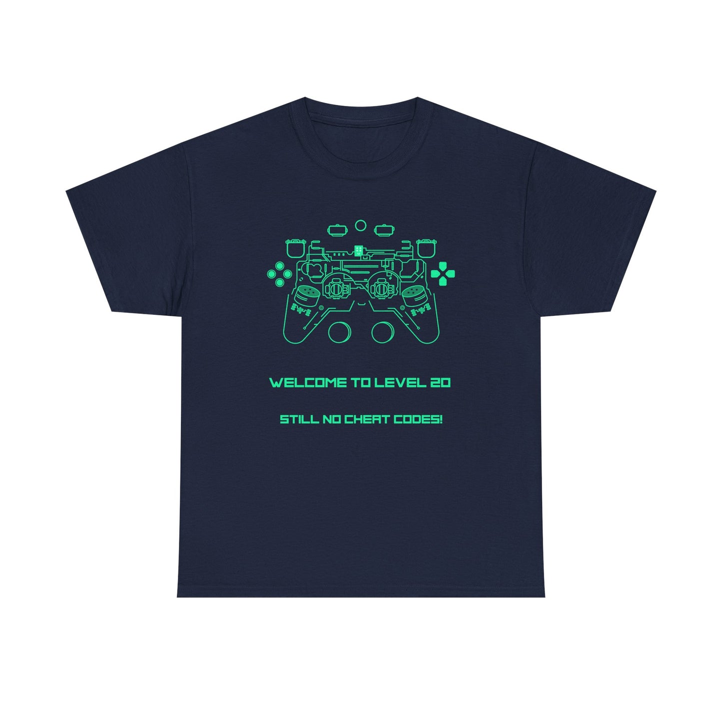 Gamer 20th Birthday Unisex Cotton Tee, 20th birthday shirt, level 20 unlocked, Turning 20 Birthday Gift, 20th birthday party Shirt