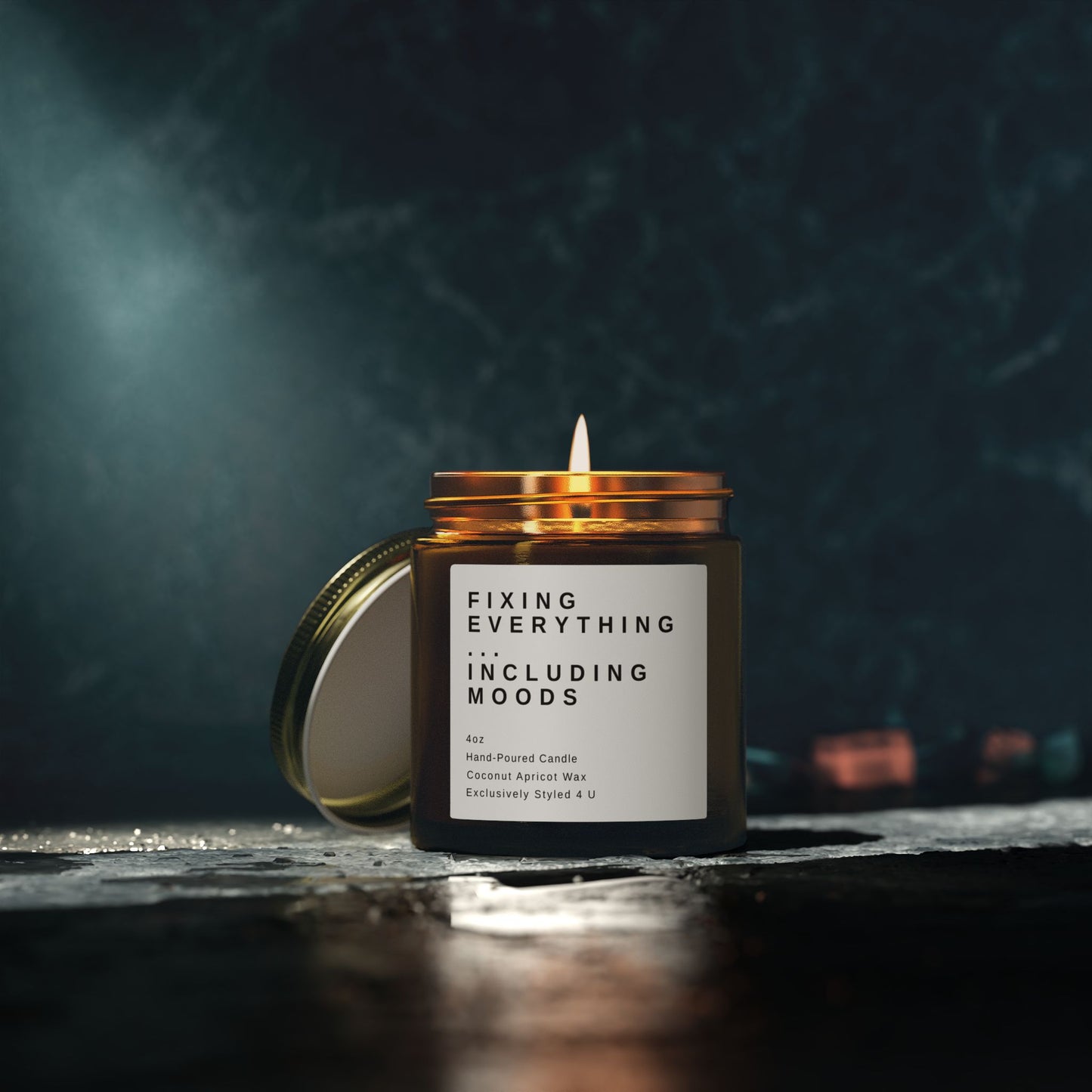 Handy Dad Candle Gift, Fixing Everything Including Moods, Funny Fathers Day Gift for Builder or Carpenter Dad, Gift for DIY Dad or Mr Fix It