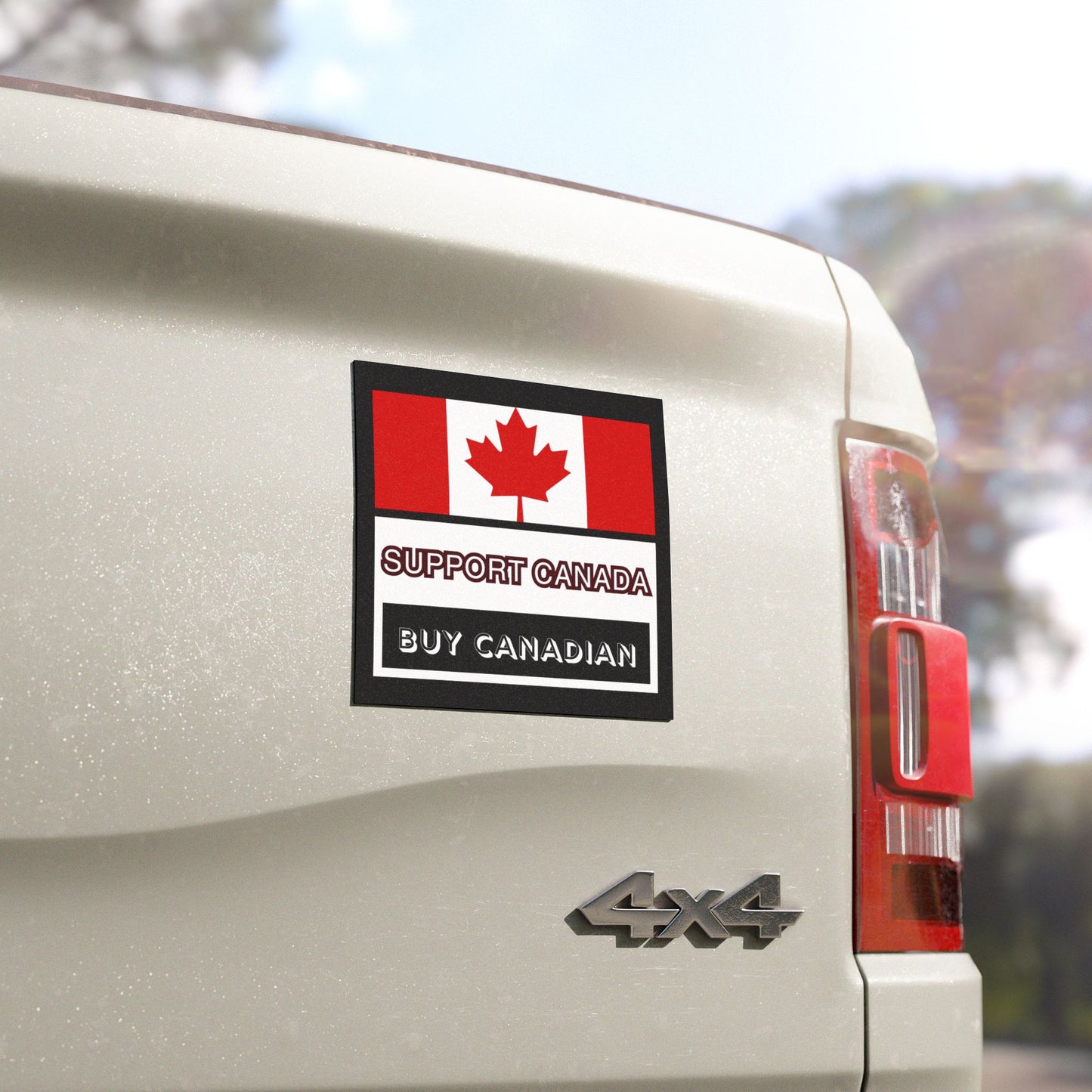 Made in Canada Car Magnet, Support Canada Car Decal, Buy Canadian Decal, Canada Pride Magnet, Proudly Made in Canada,Patriotic Car Accessory
