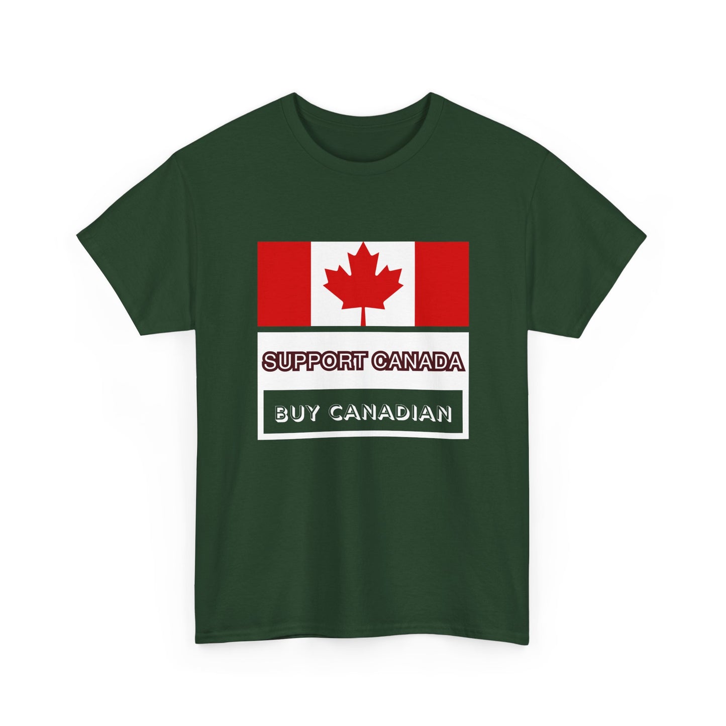 Made in Canada, Support Canada Buy Canadian Unisex Tee, Canadian Flag Apparel, Patriotic Gift, Maple Leaf Tee