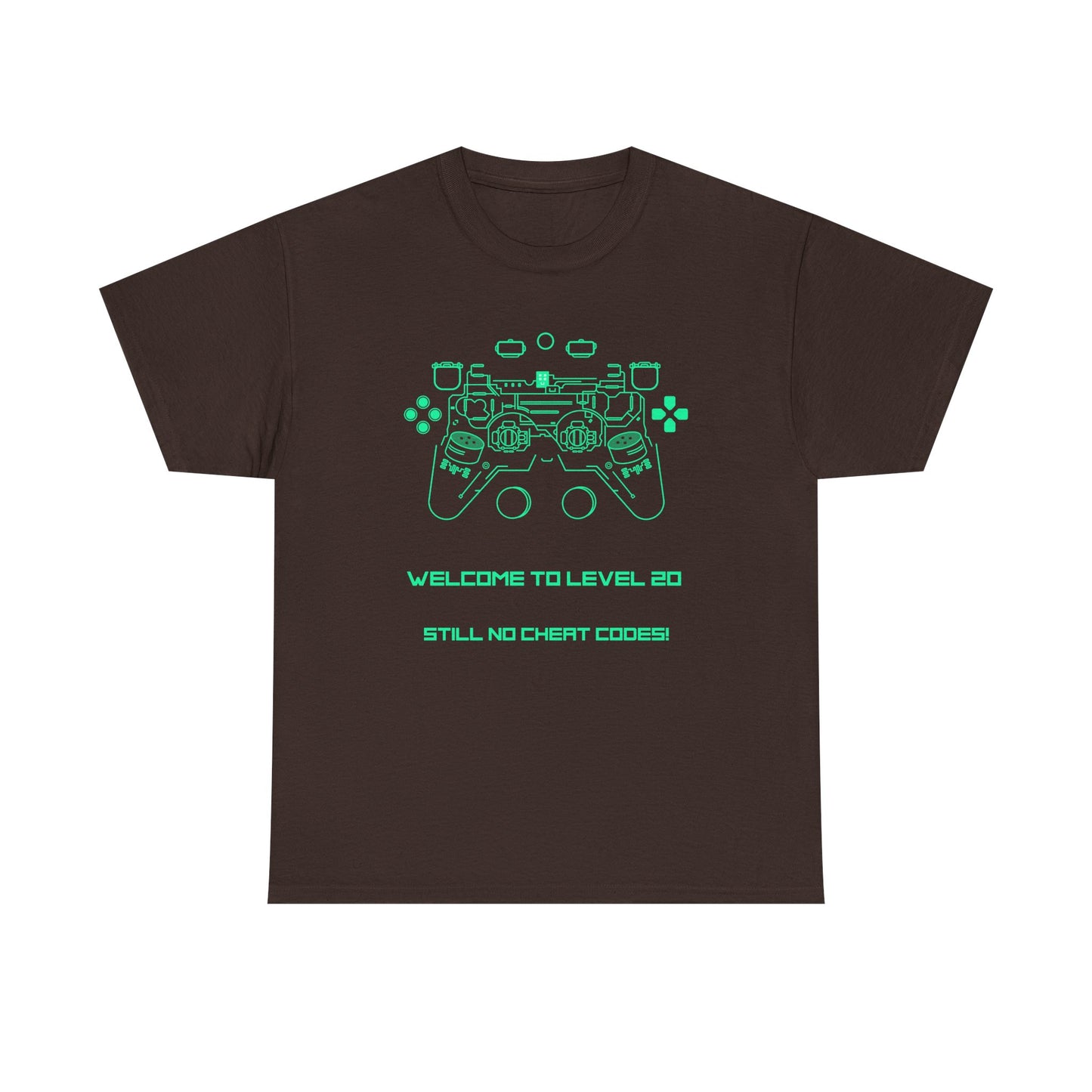 Gamer 20th Birthday Unisex Cotton Tee, 20th birthday shirt, level 20 unlocked, Turning 20 Birthday Gift, 20th birthday party Shirt