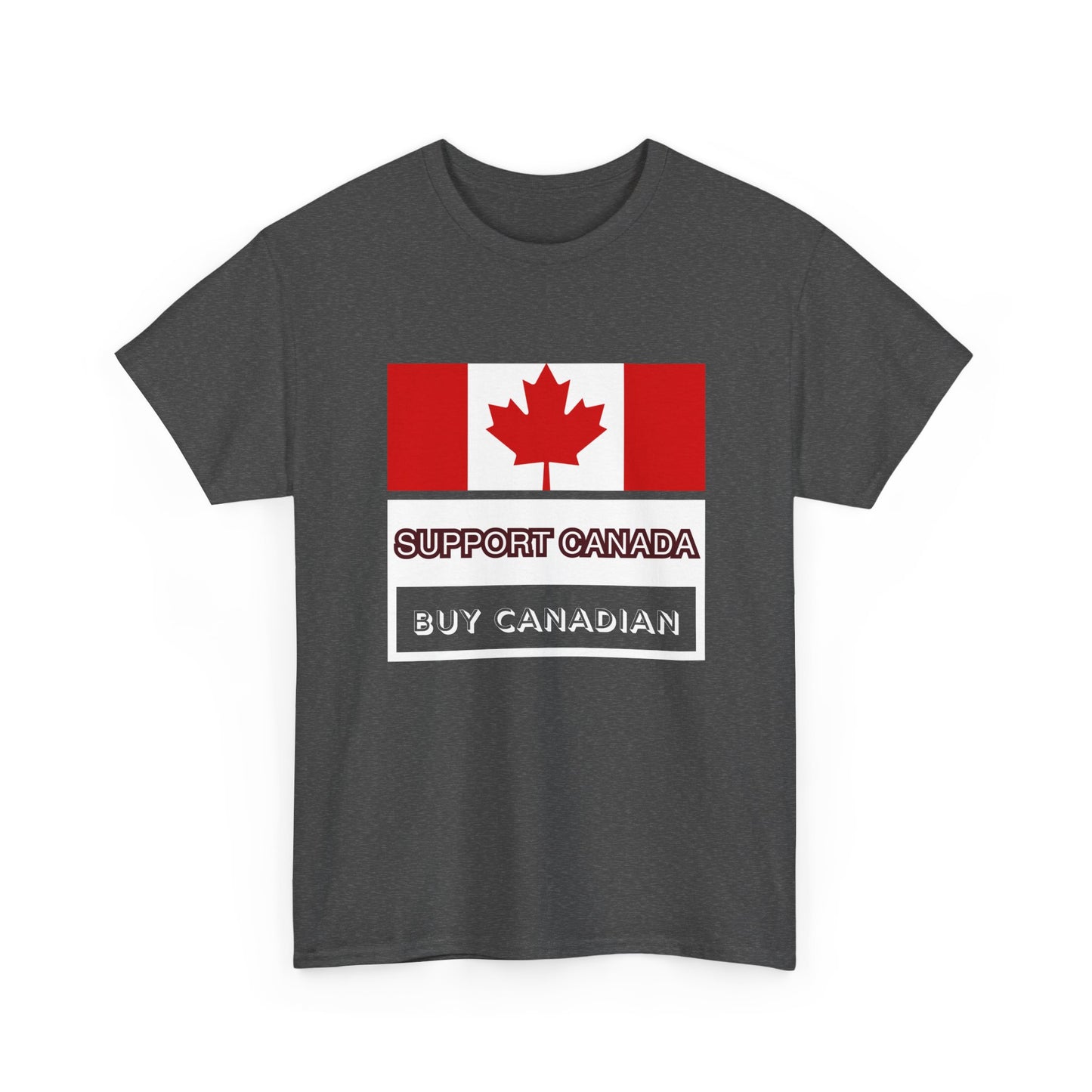 Made in Canada, Support Canada Buy Canadian Unisex Tee, Canadian Flag Apparel, Patriotic Gift, Maple Leaf Tee
