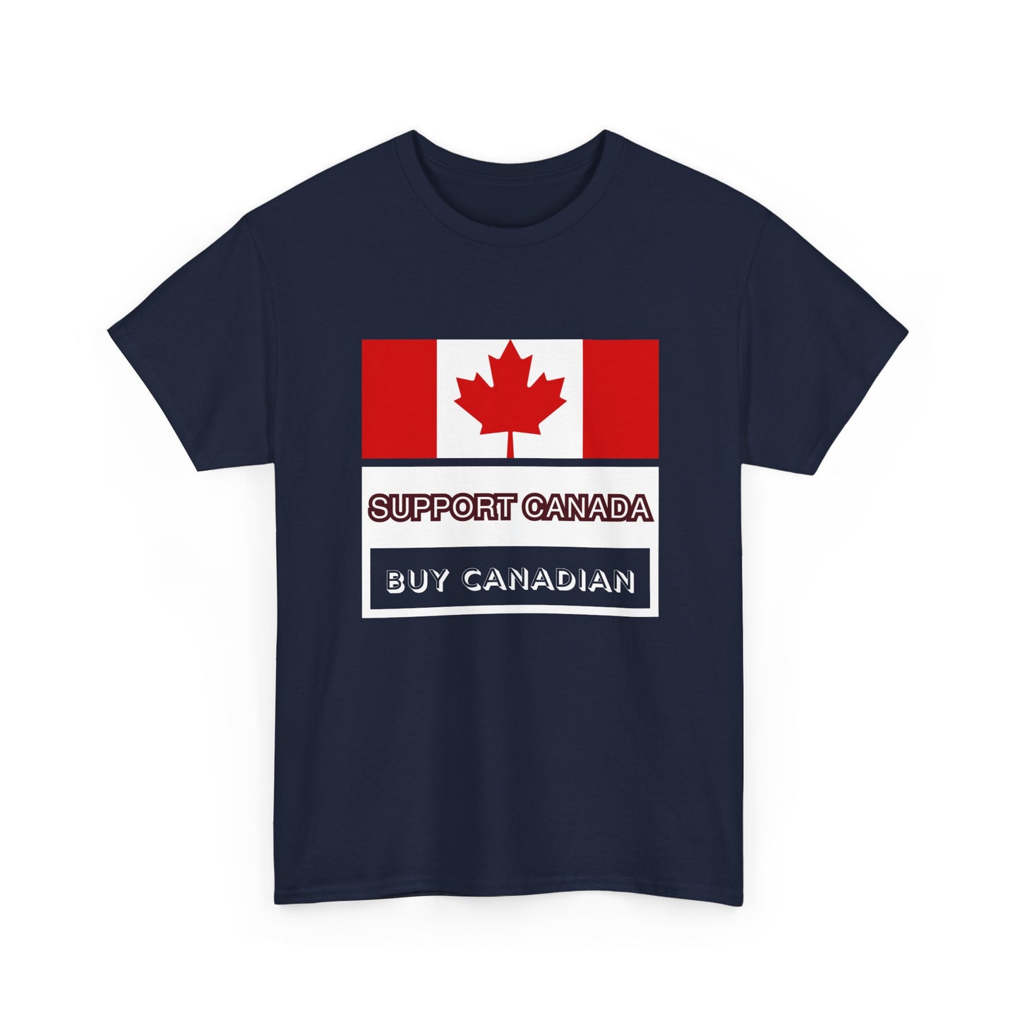 Made in Canada, Support Canada Buy Canadian Unisex Tee, Canadian Flag Apparel, Patriotic Gift, Maple Leaf Tee
